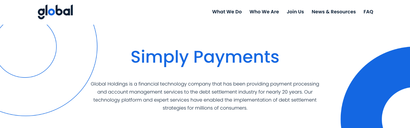 New website — Global